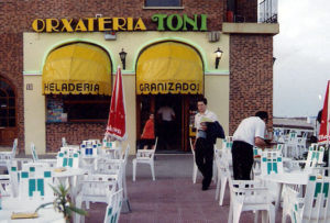Antigua Terraza Horchatería Toni Port Saplaya